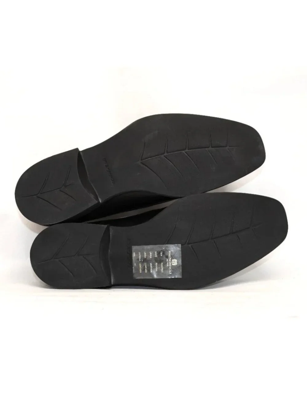 New! Bruno Magli RAGING Loafer Leather Slip-on Black Size 11 M DD466A